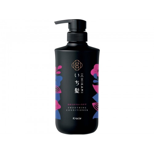 KANEBO嘉娜宝 KRACIE肌美精 ICHIKAMI顺滑护理洗发水护发素套装 480ml+480g 新版